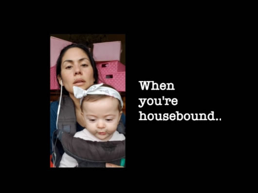 Being “Housebound” can make you crazy…
